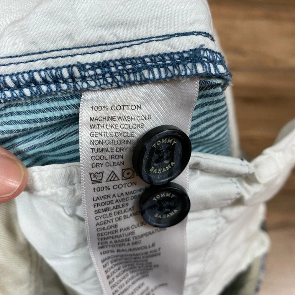 Tommy‎ Bahama Plaid Shorts (2 Pairs) Men's 33 Color Blue